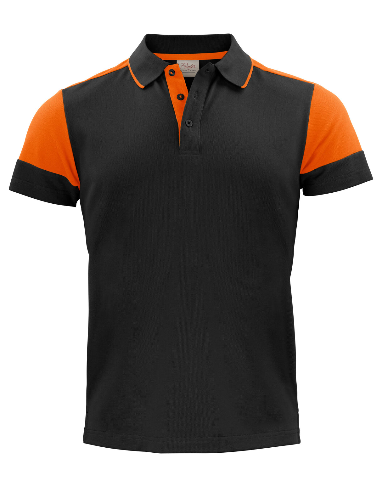 Black/Orange