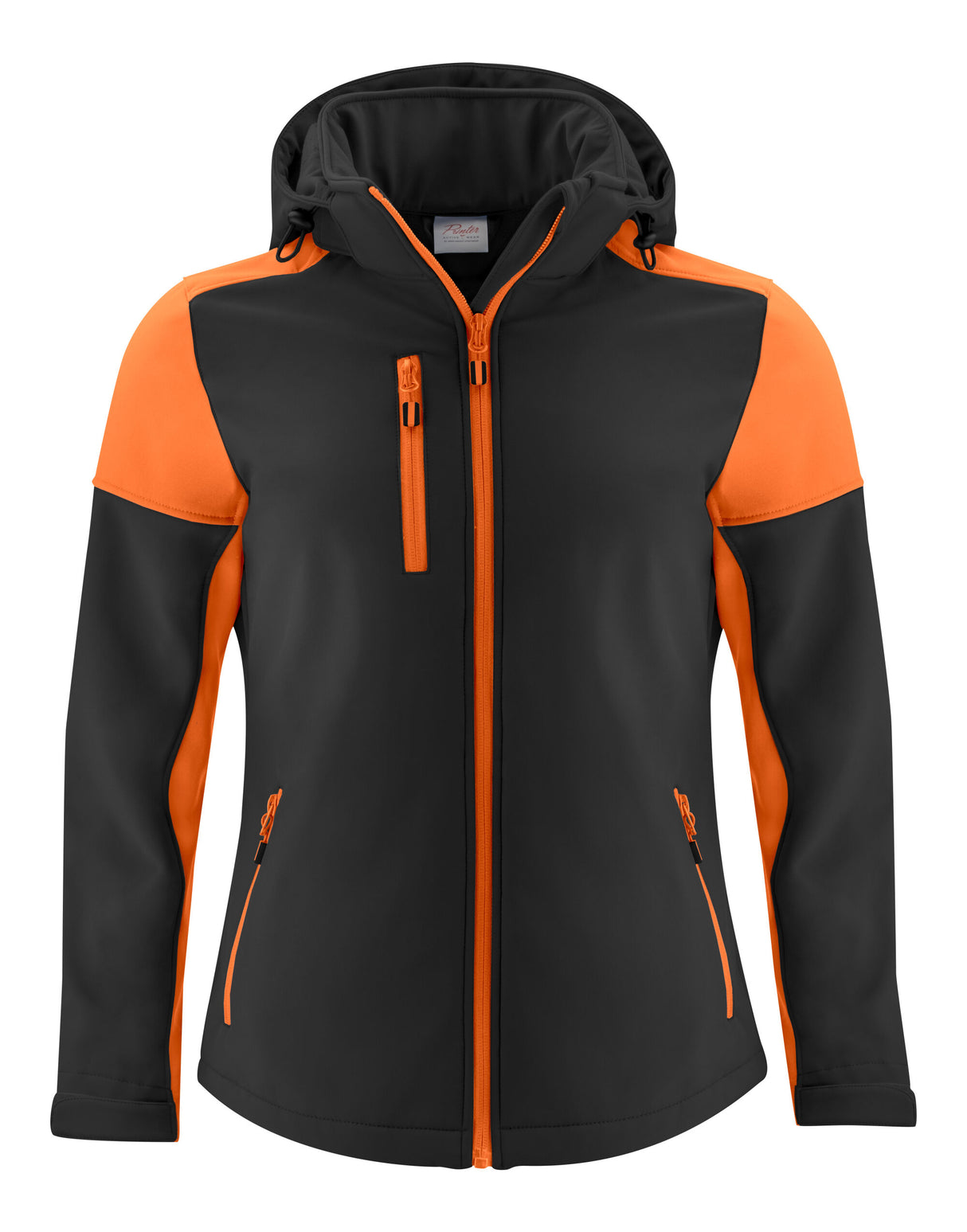 Black/Orange