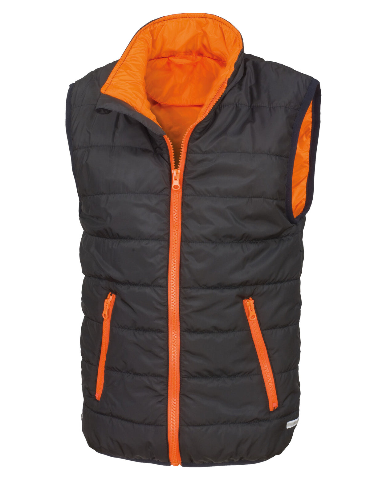 Black/Orange