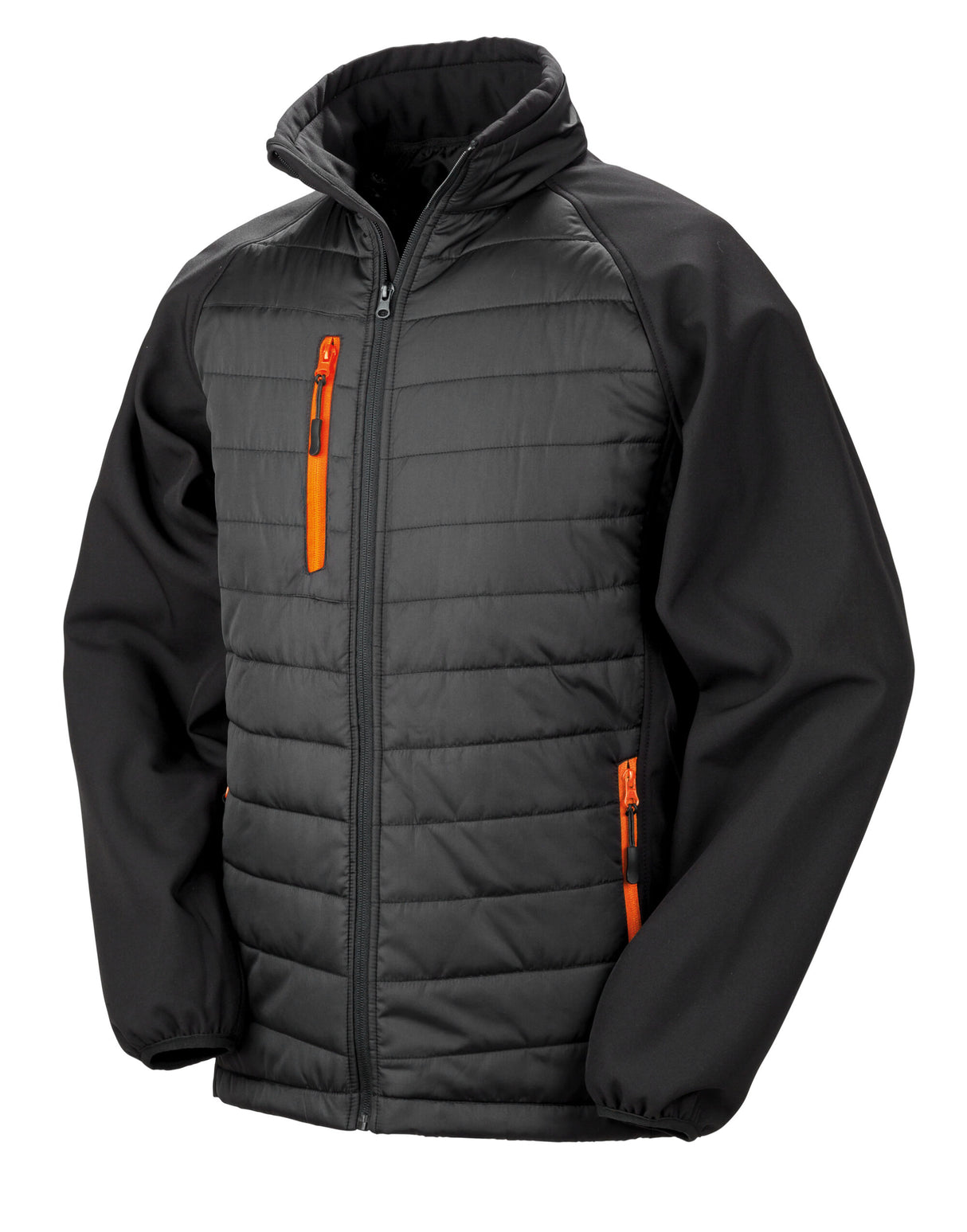 Black/Orange