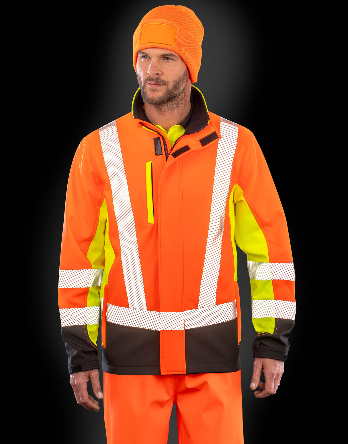 Fluor Yellow/Fluor Orange/Black