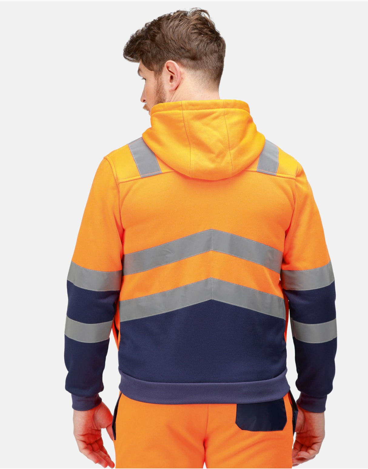 Hi Vis Orange/Navy