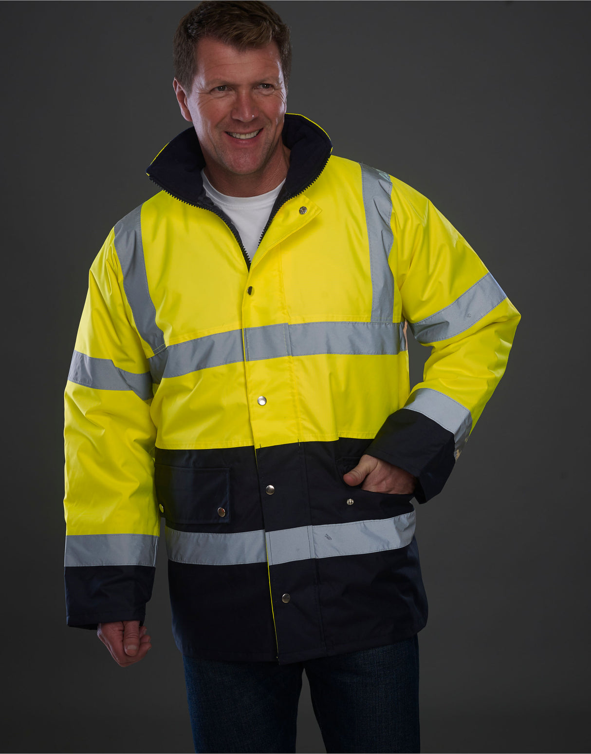 Hi Vis Orange/Navy