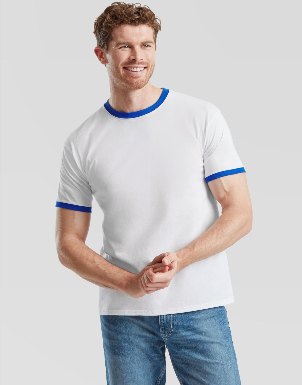 White/Royal Blue