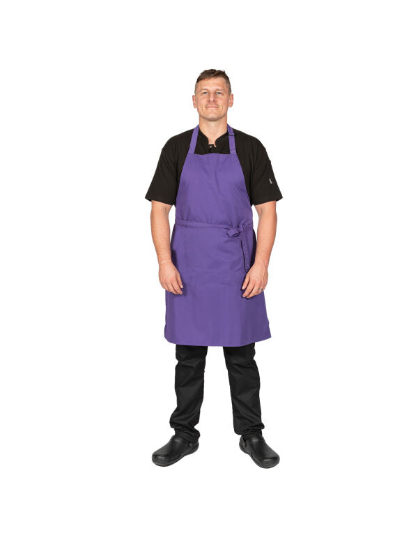 Dennys Multi-Coloured Recycled Bib Apron - DP200