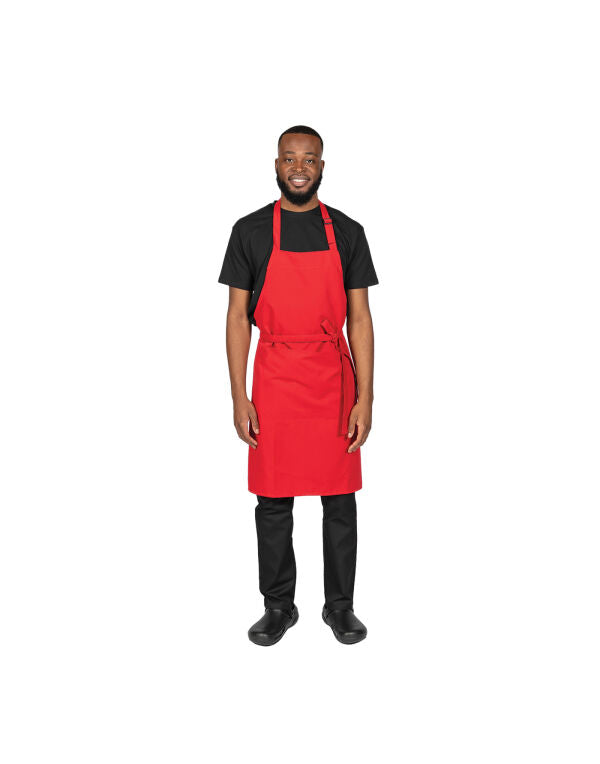 Dennys Multi-Coloured Recycled Bib Apron - DP200