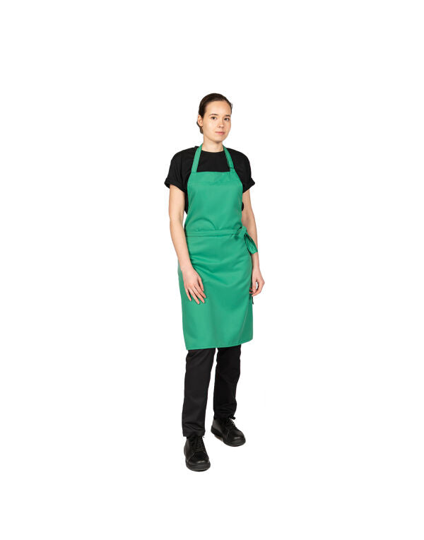 Dennys Multi-Coloured Recycled Bib Apron - DP200