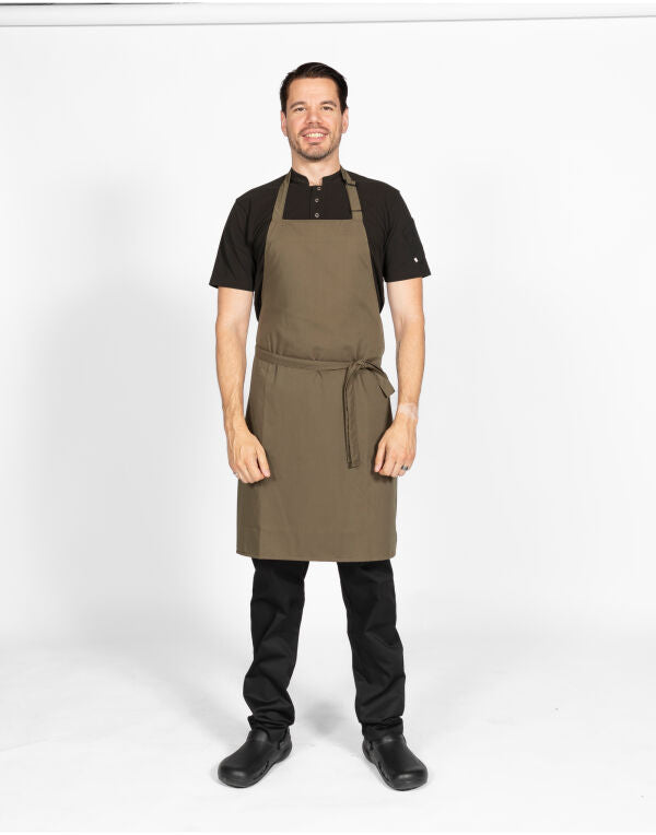 Dennys Multi-Coloured Recycled Bib Apron - DP200