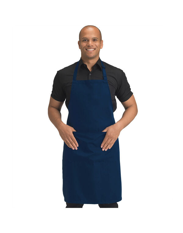 Dennys Recycled Bib Apron With Pocket - DP210