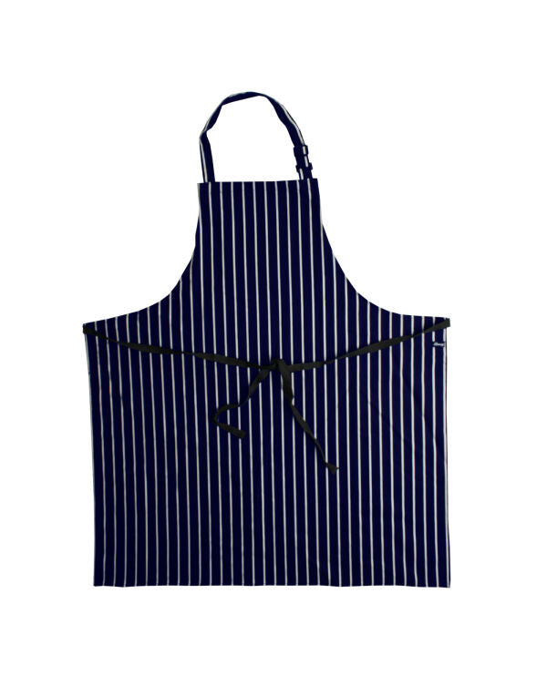 Dennys Large Cotton Striped Apron - DP85