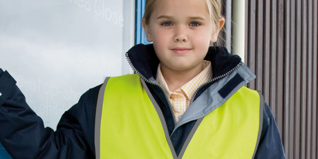 Why is Hi vis a good idea for kids after School