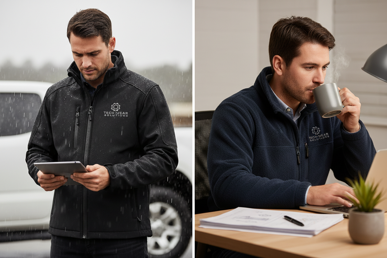 Softshell vs. Fleece: Which is Best for Your Team?