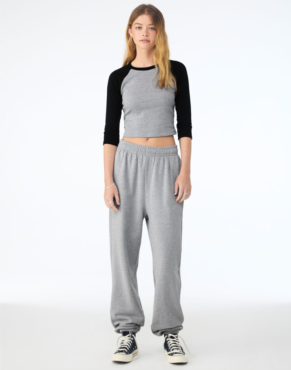 Athletic Heather/Black