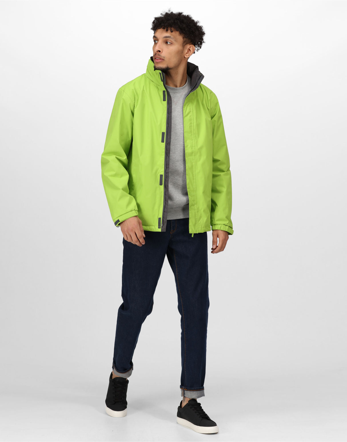 Key Lime/ Seal Grey