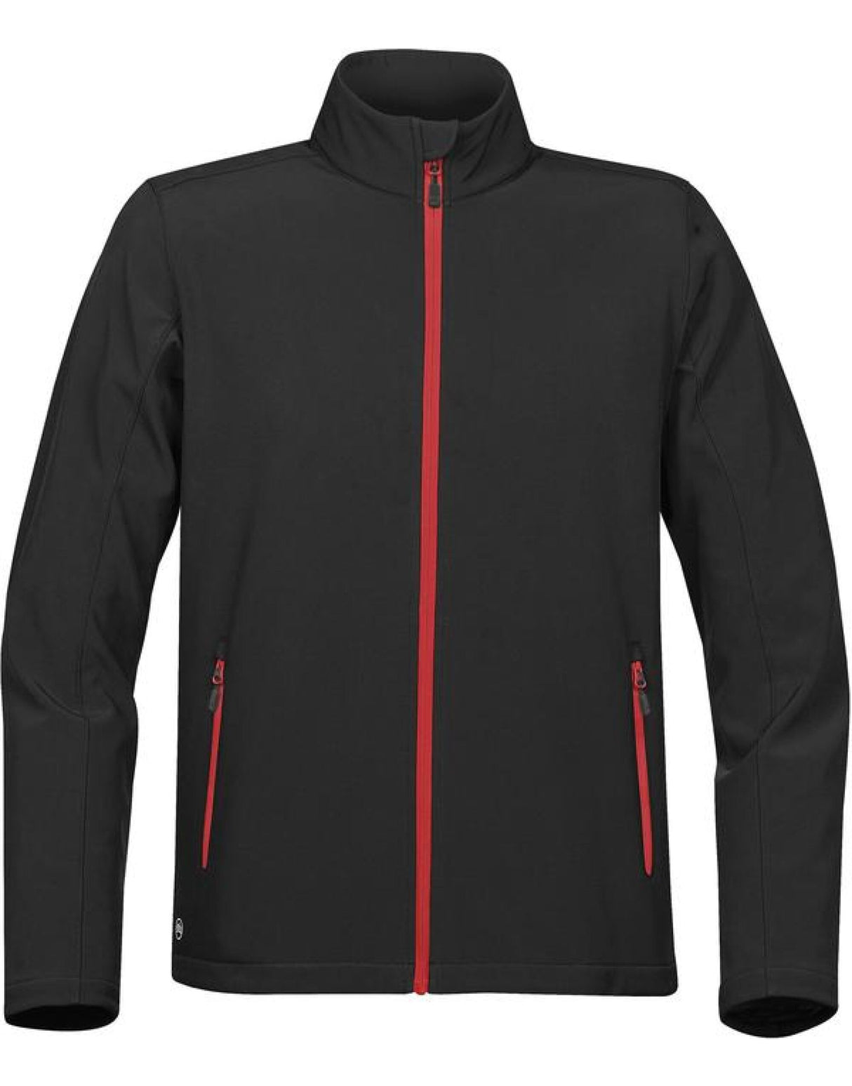 Black/Bright Red