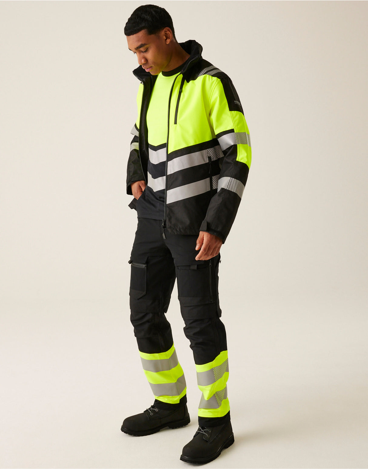 Black/Hi-Vis Yellow