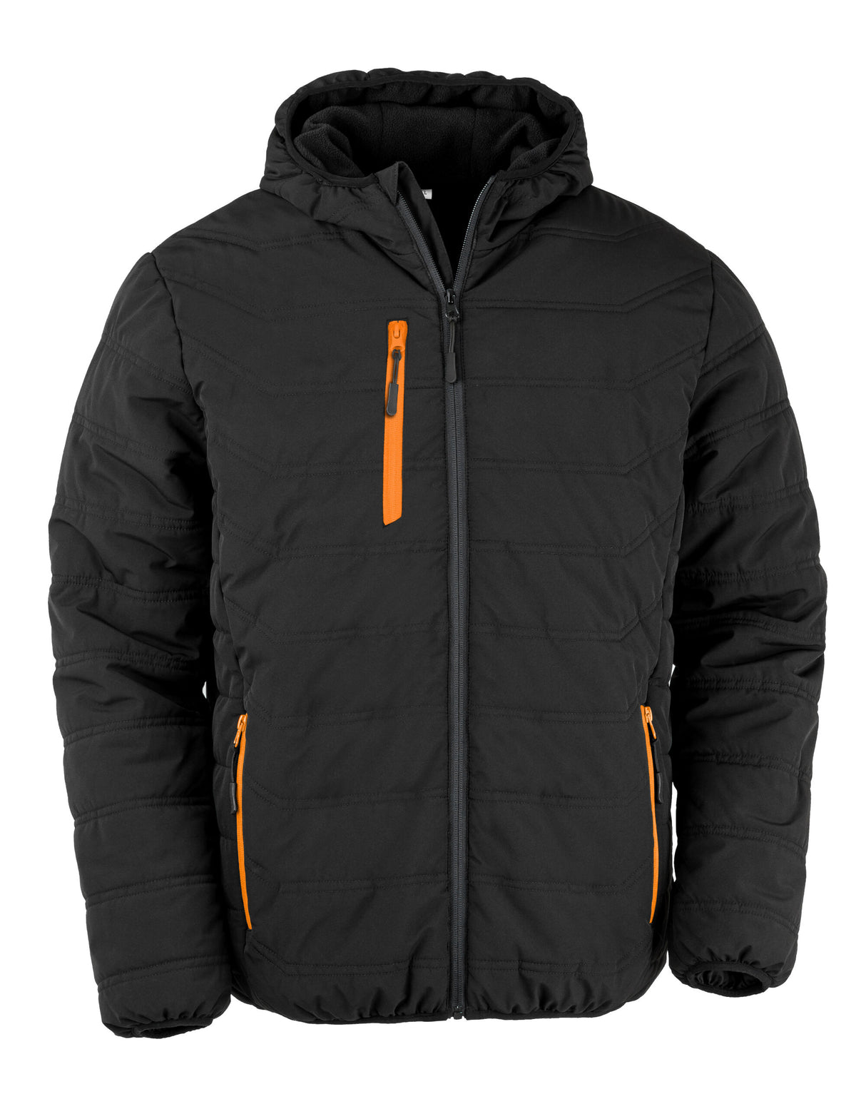 Black/Orange