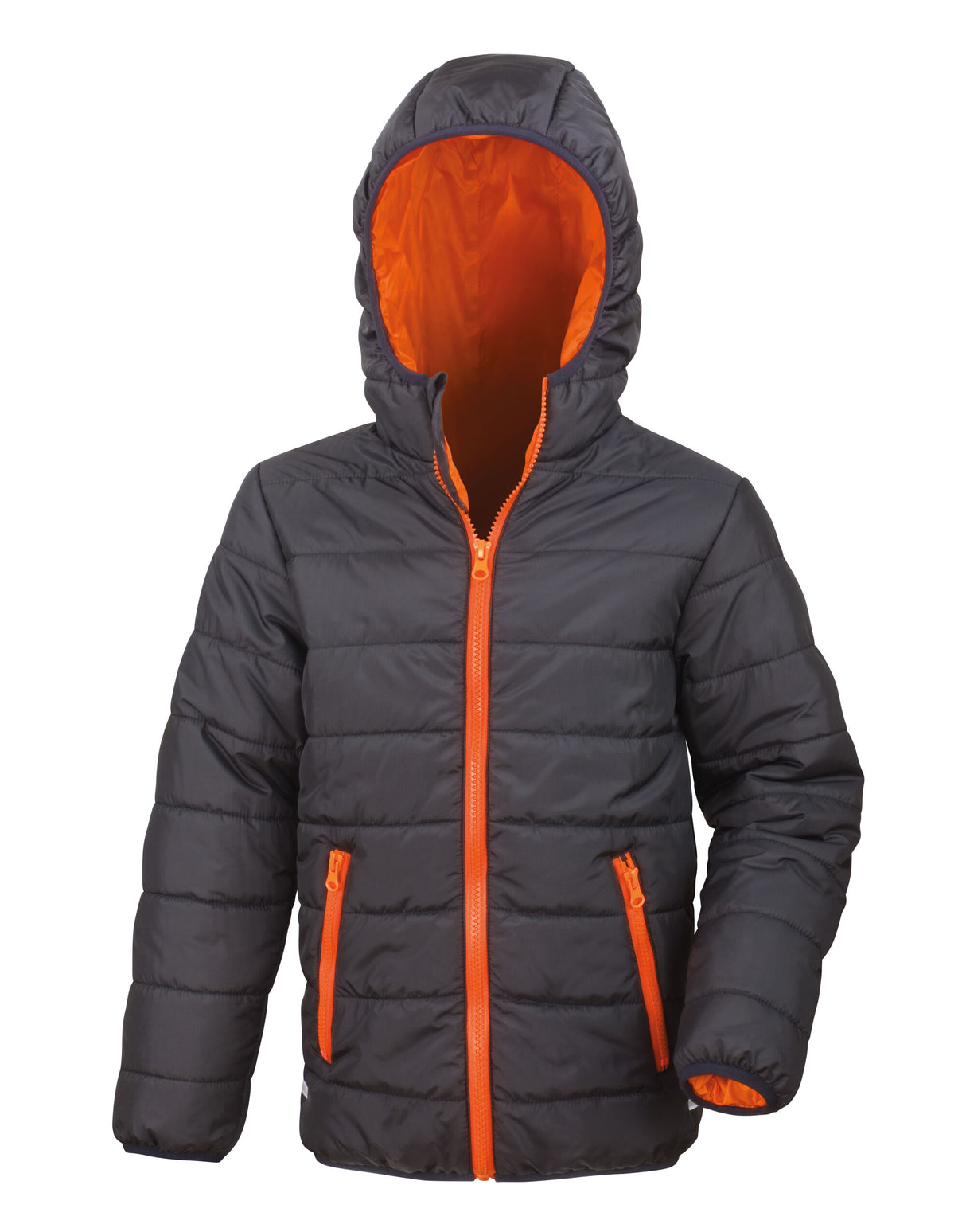 Black/Orange