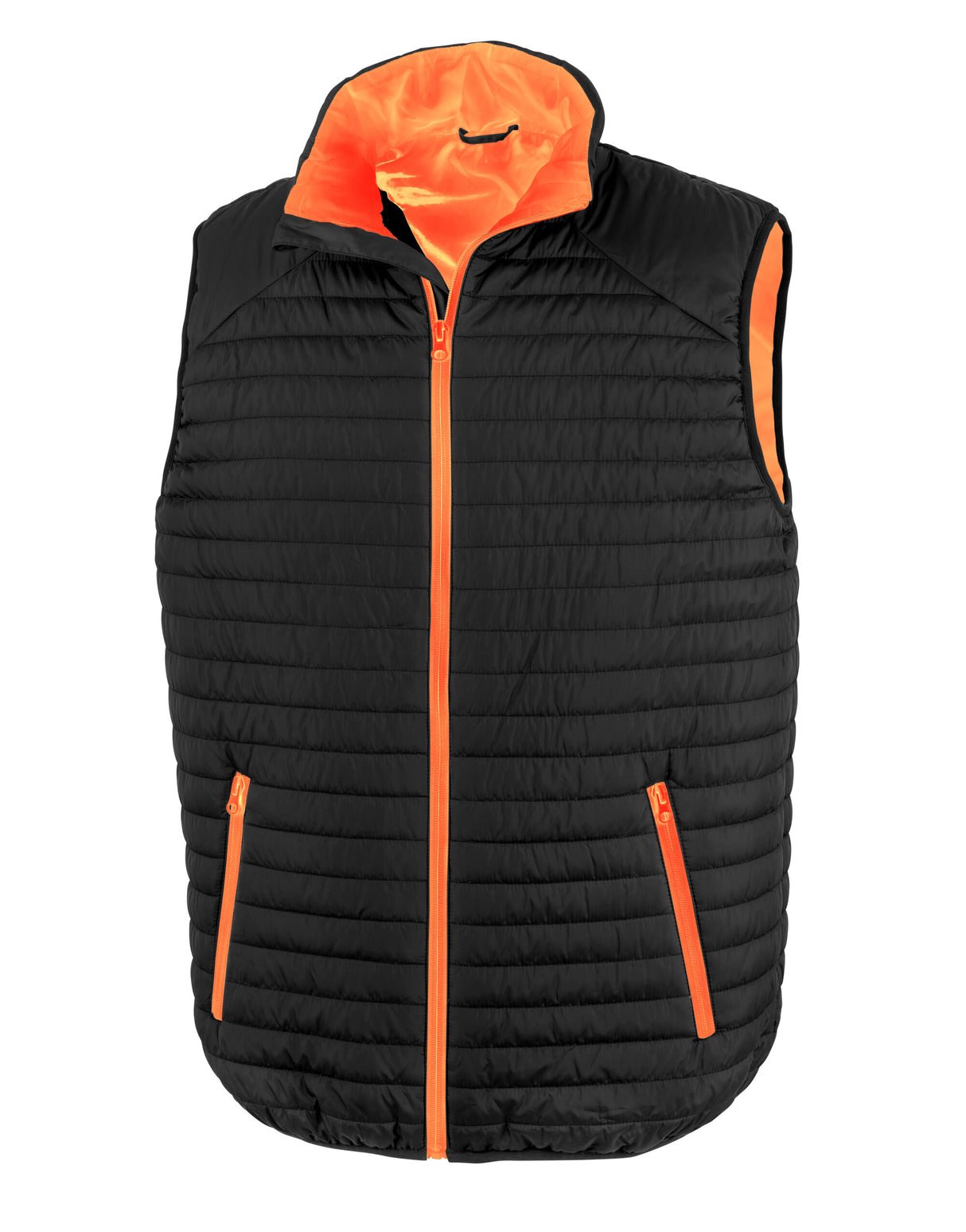 Black/Orange
