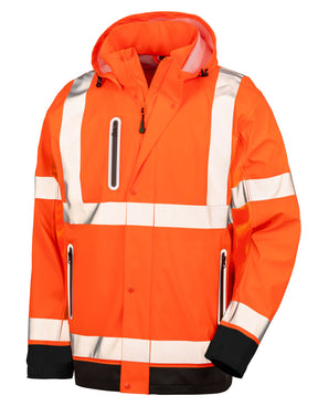 Fluorescent Orange/Black