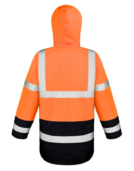 Fluorescent Orange/Black