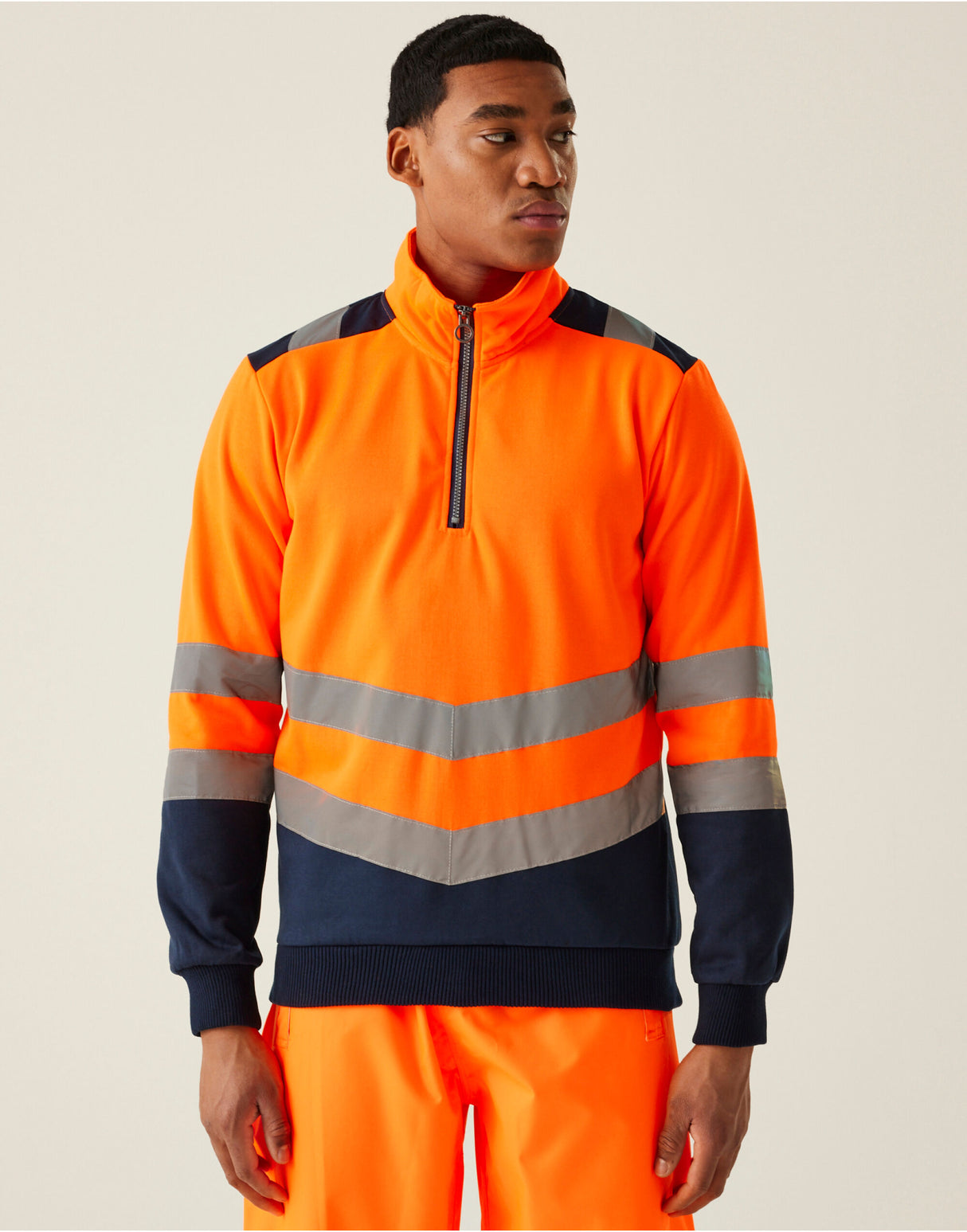 Hi Vis Orange/Navy