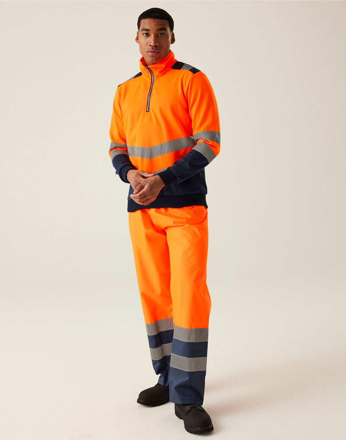 Hi Vis Orange/Navy