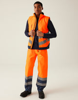 Orange/Navy