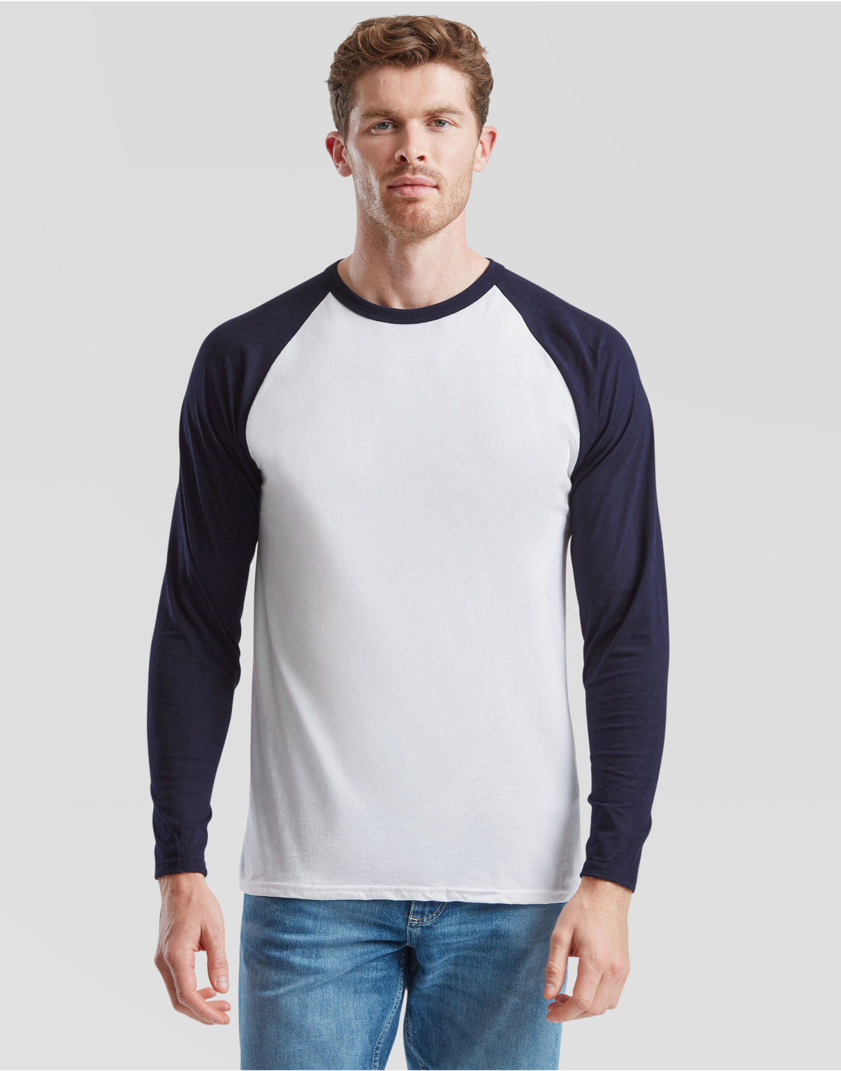 White/Deep Navy