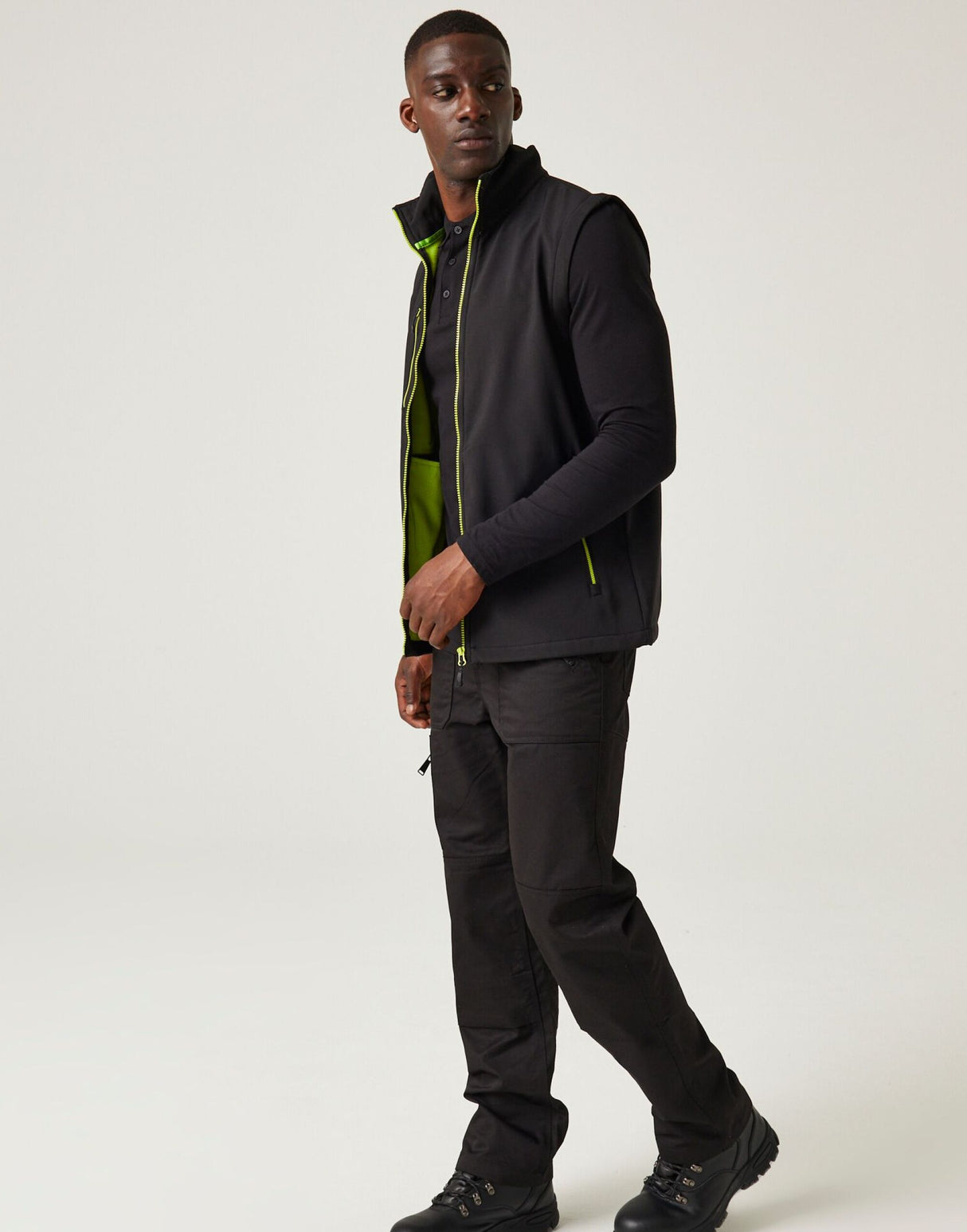 Black/Lime