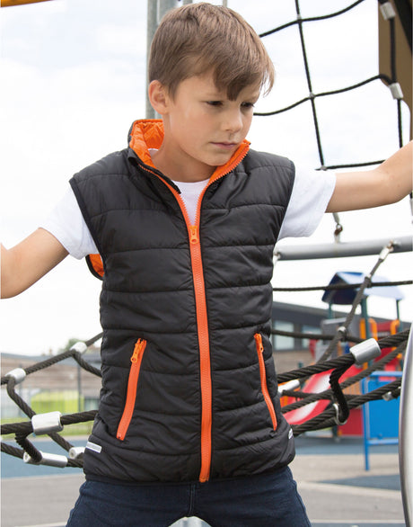 Black/Orange